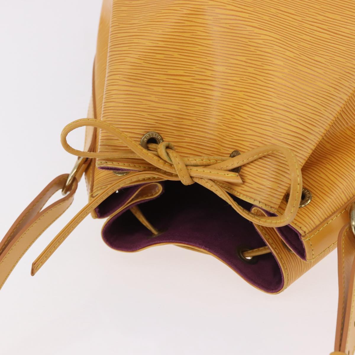LOUIS VUITTON Epi Noe Shoulder Bag Tassili Yellow M44009 LV Auth ep14805A
