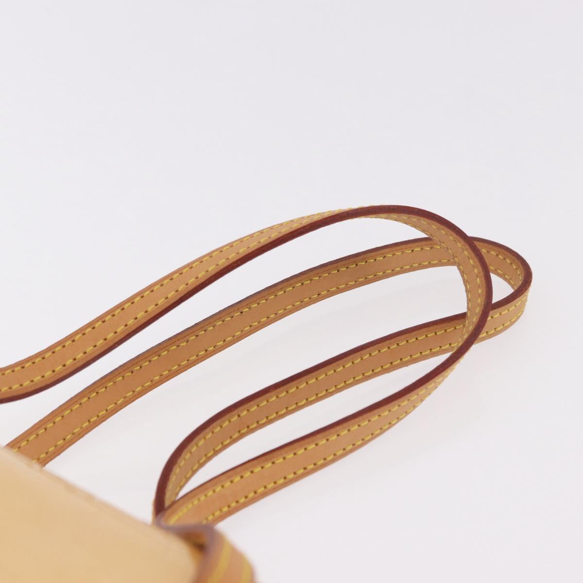 LOUIS VUITTON Vernis Biscayne Bay PM Bag Marshmallow Pink M91288 LV Auth ep14808