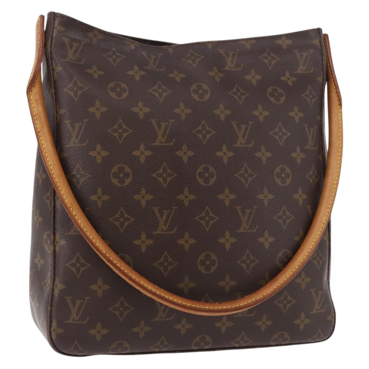 LOUIS VUITTON Monogram Looping GM Shoulder Bag M51145 LV Auth ep14818