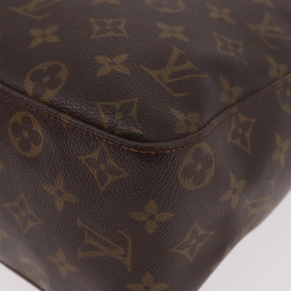 LOUIS VUITTON Monogram Looping GM Shoulder Bag M51145 LV Auth ep14818