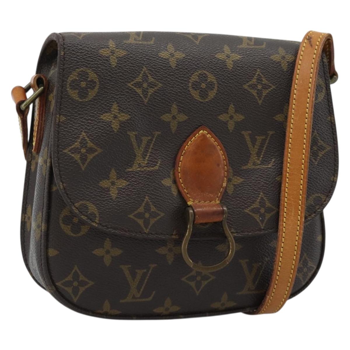 LOUIS VUITTON Monogram Saint Cloud MM Shoulder Bag M51243 LV Auth ep14822