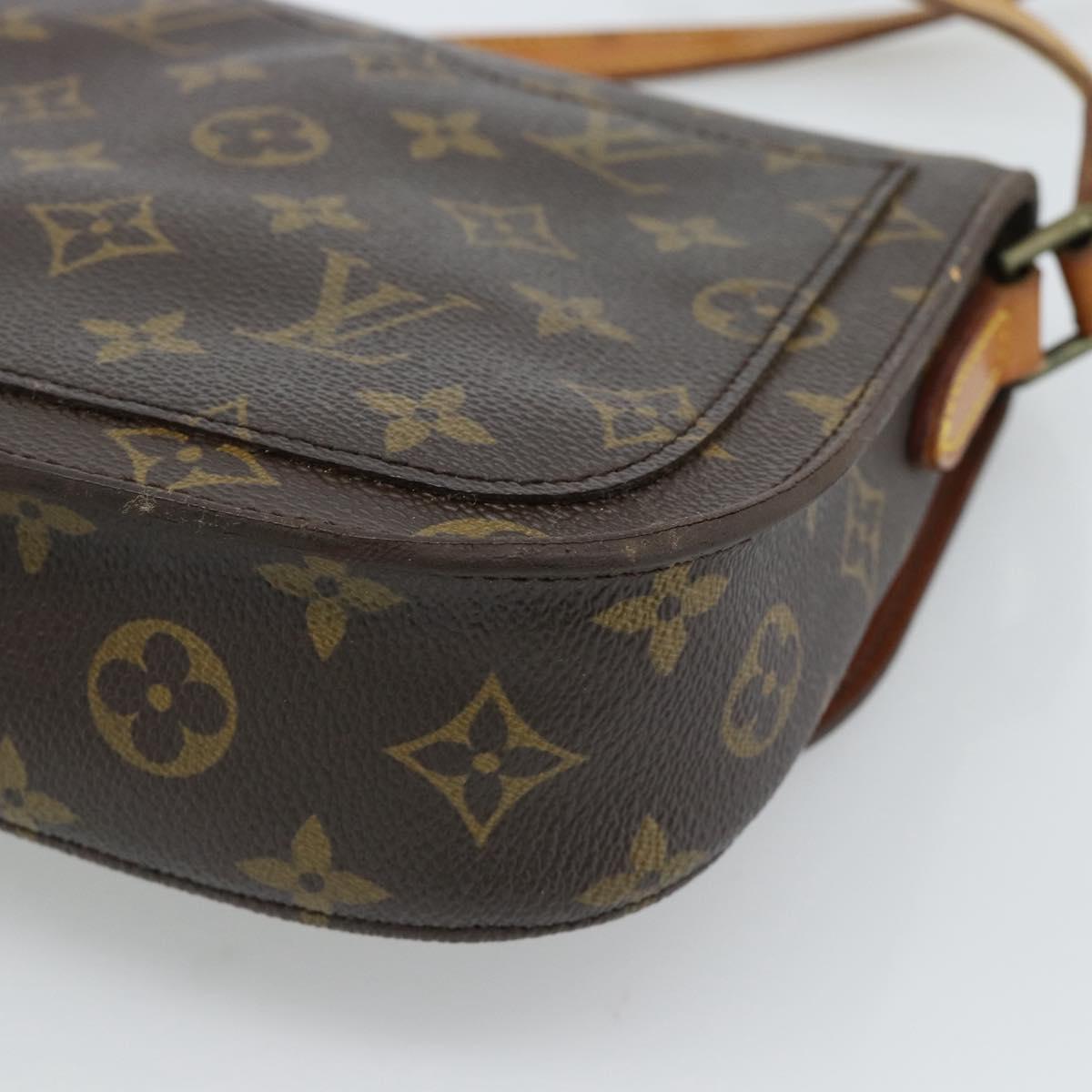 LOUIS VUITTON Monogram Saint Cloud MM Shoulder Bag M51243 LV Auth ep14822