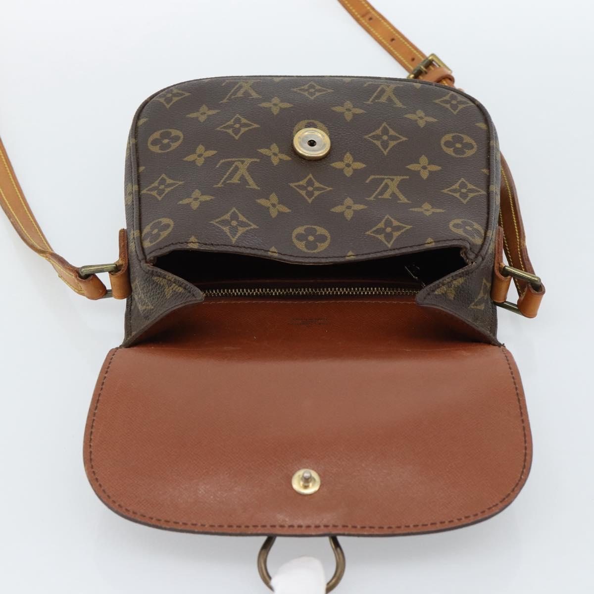 LOUIS VUITTON Monogram Saint Cloud MM Shoulder Bag M51243 LV Auth ep14822