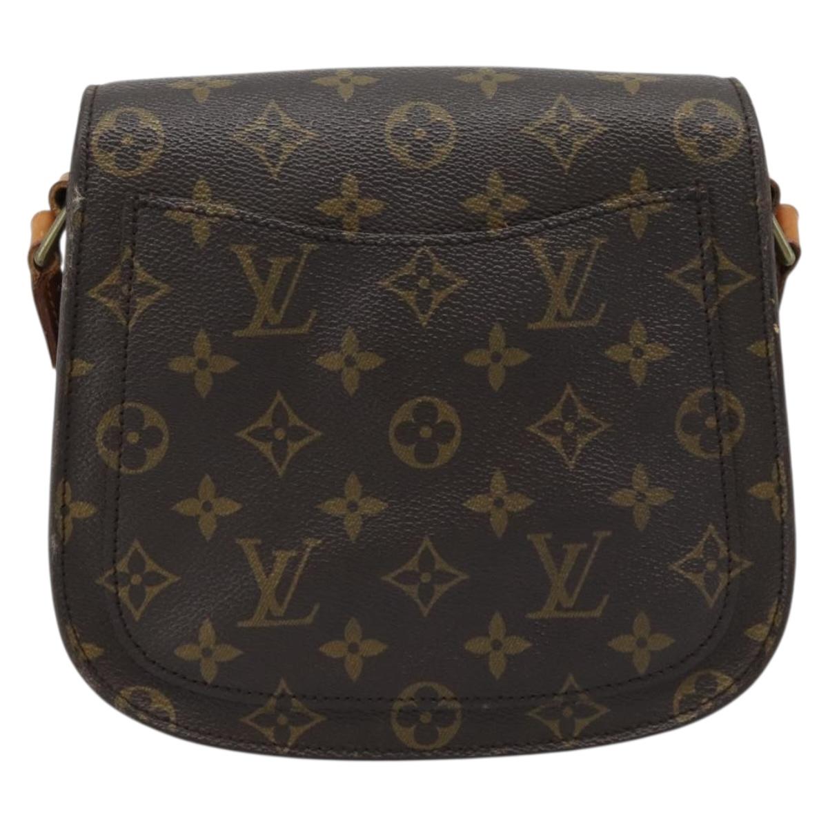 LOUIS VUITTON Monogram Saint Cloud MM Shoulder Bag M51243 LV Auth ep14822