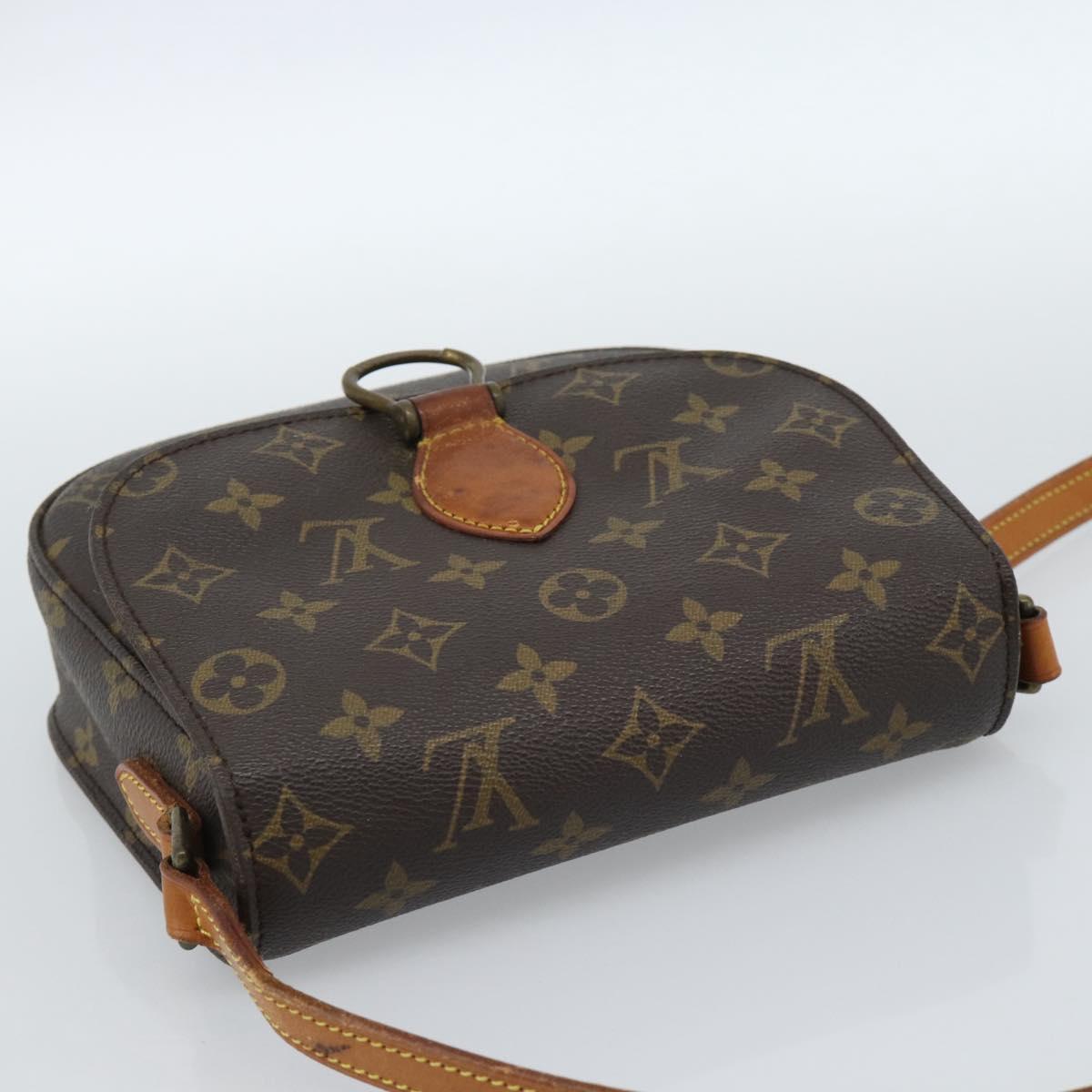LOUIS VUITTON Monogram Saint Cloud MM Shoulder Bag M51243 LV Auth ep14822