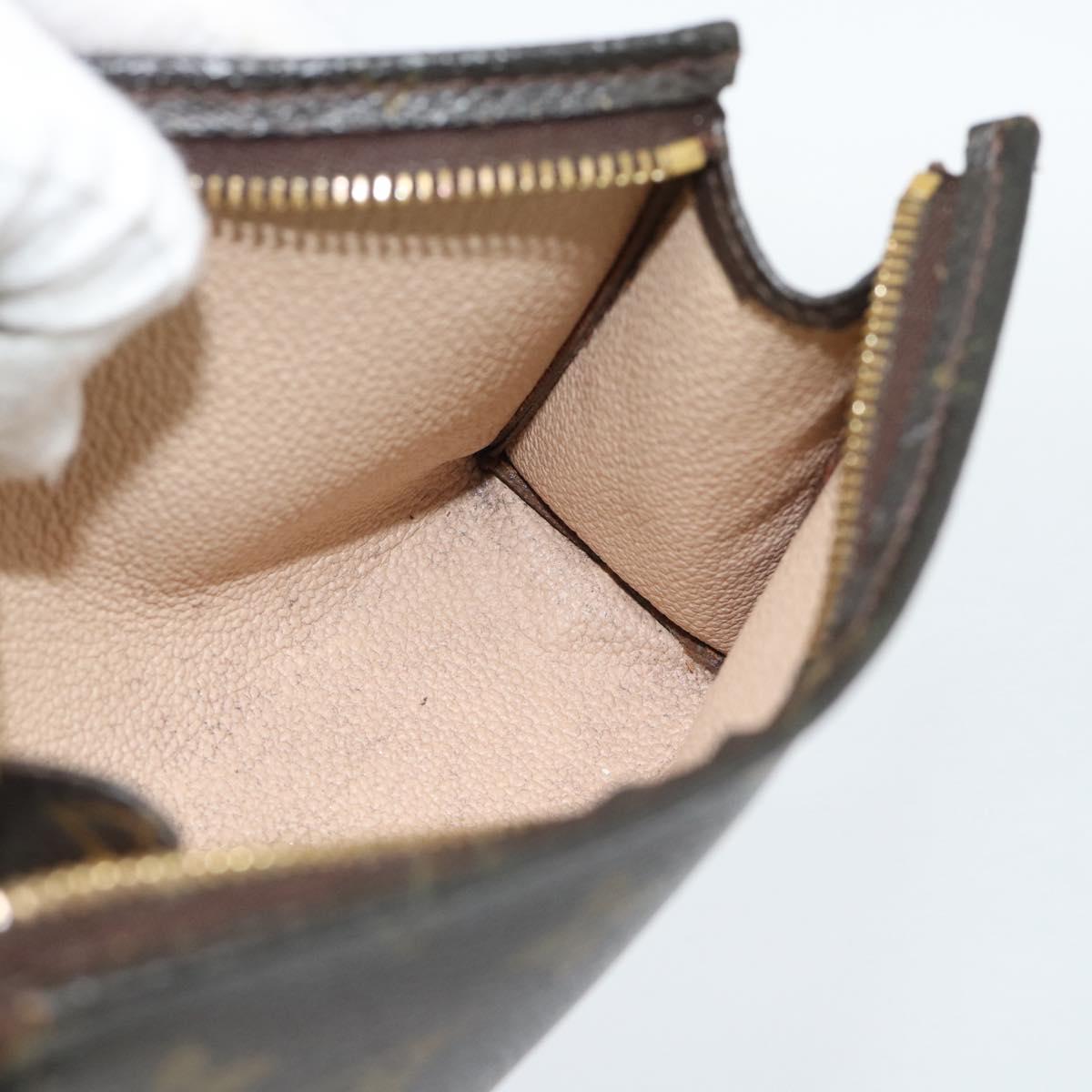 LOUIS VUITTON Monogram Poche Toilette 15 Pouch M47546 LV Auth ep14823