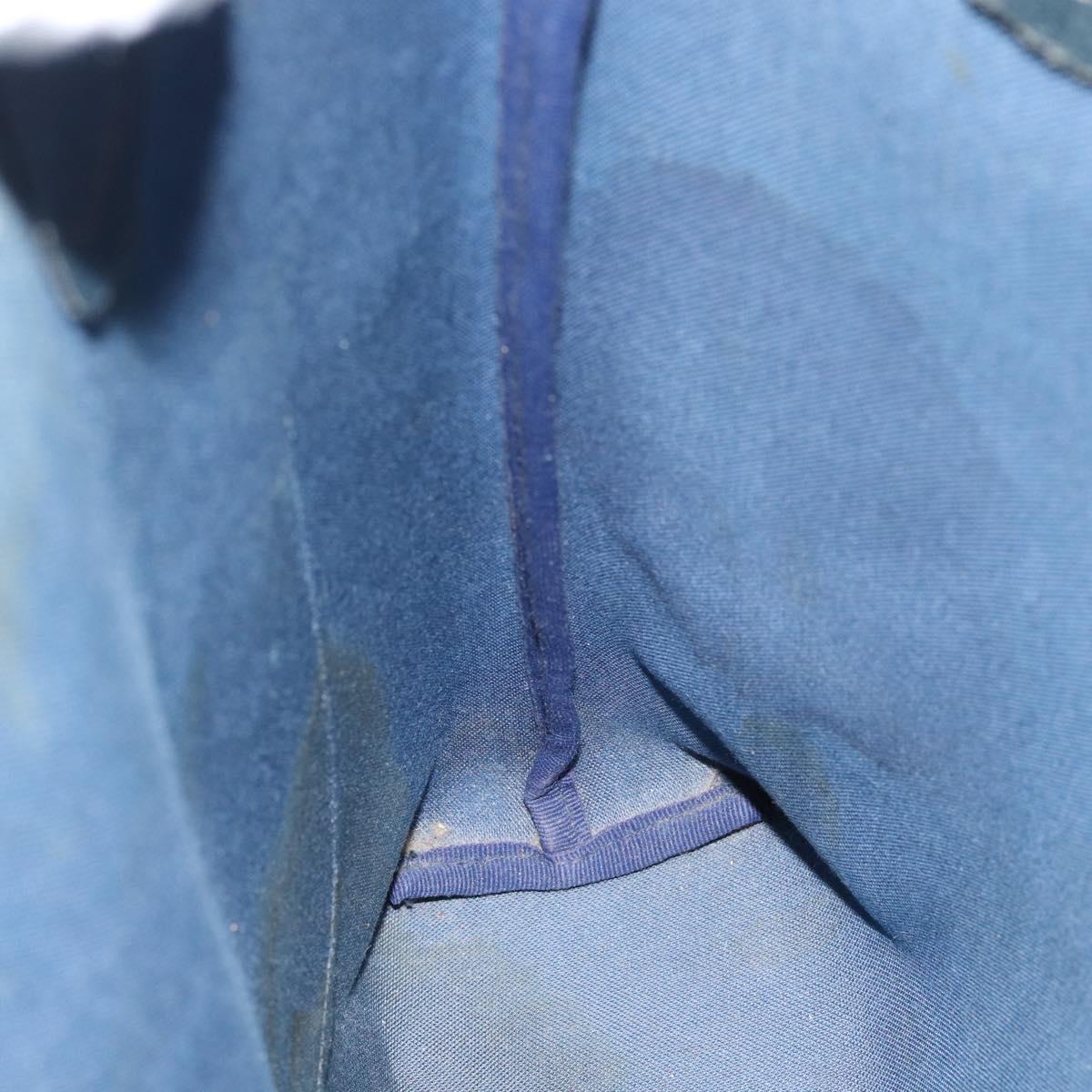 GUCCI GG Supreme Sherry Line Tote Bag PVC Navy Red 39 02 003 Auth ep14848