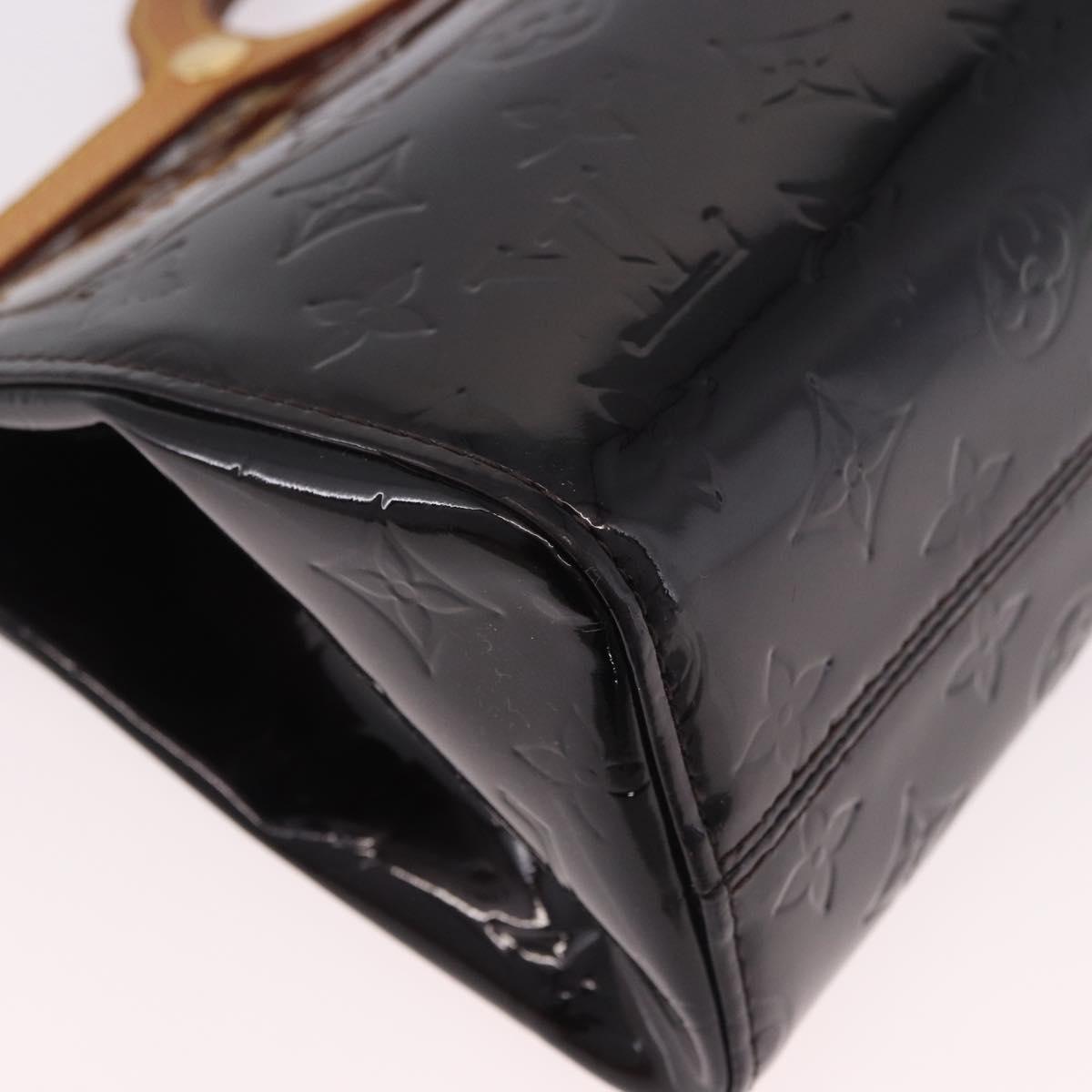 LOUIS VUITTON Vernis Roxbury Drive Hand Bag Amarante M91995 LV Auth ep14852