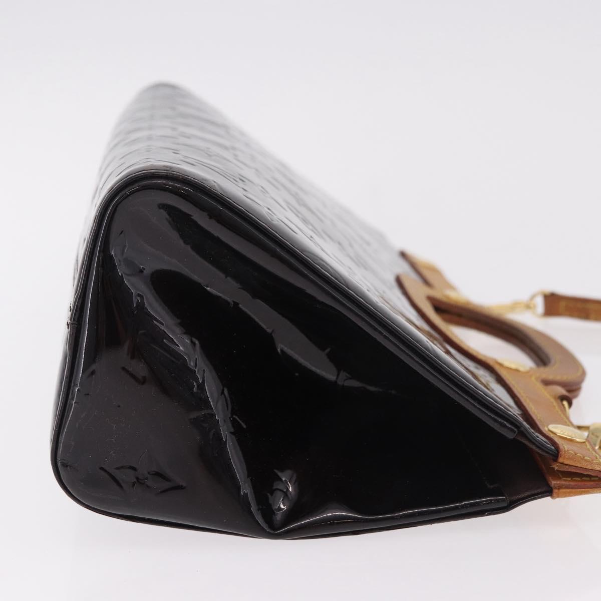 LOUIS VUITTON Vernis Roxbury Drive Hand Bag Amarante M91995 LV Auth ep14852