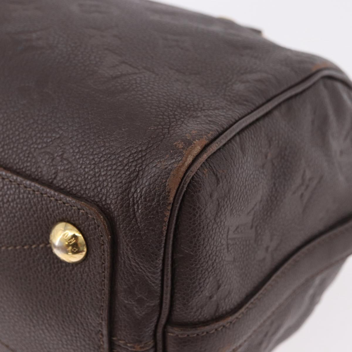 LOUIS VUITTON Empreinte Speedy Bandouliere 25 Bag 2way Tail M40761 Auth ep14854