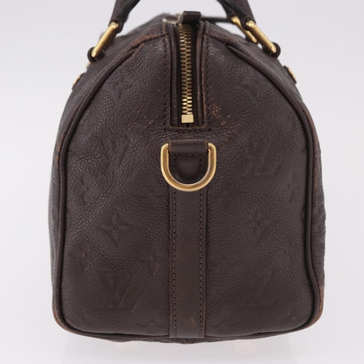 LOUIS VUITTON Empreinte Speedy Bandouliere 25 Bag 2way Tail M40761 Auth ep14854