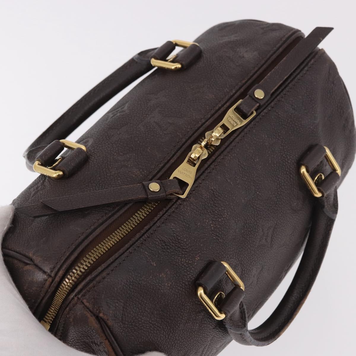 LOUIS VUITTON Empreinte Speedy Bandouliere 25 Bag 2way Tail M40761 Auth ep14854