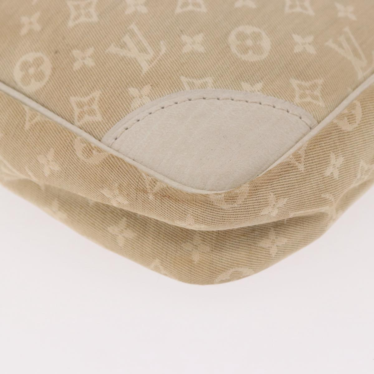 LOUIS VUITTON Monogram Mini Lin Danube Shoulder Bag Dunne M95318 LV Auth ep14858