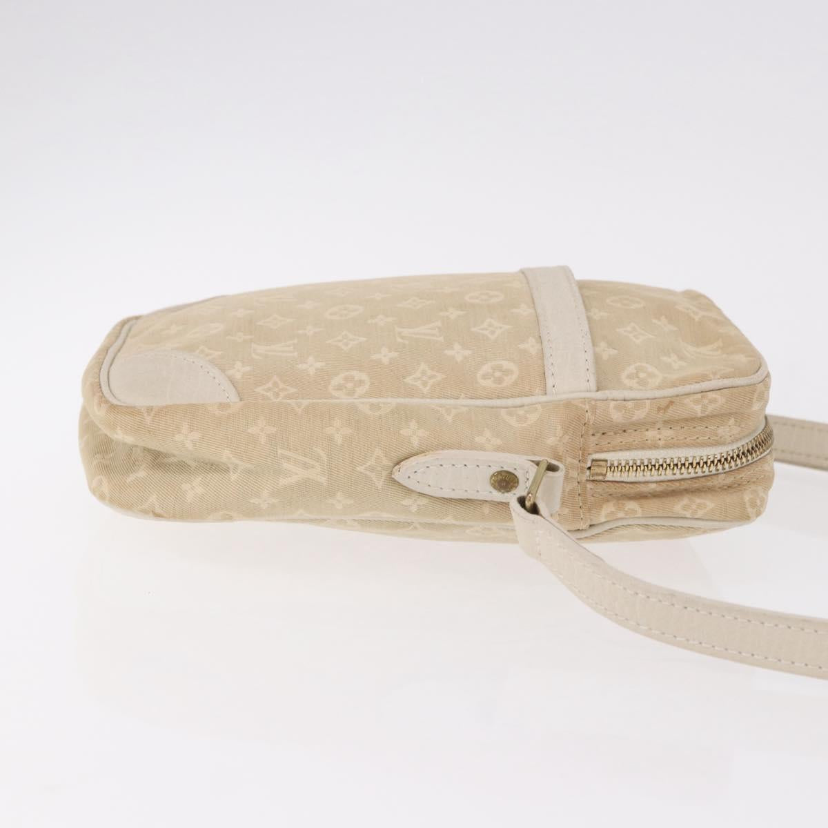 LOUIS VUITTON Monogram Mini Lin Danube Shoulder Bag Dunne M95318 LV Auth ep14858