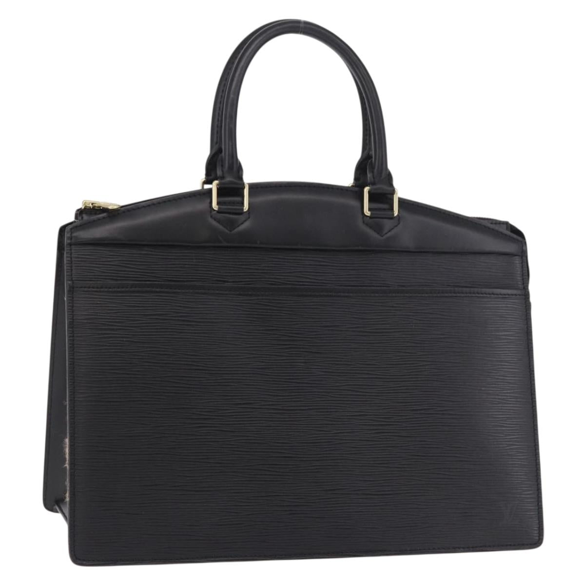 LOUIS VUITTON Epi Riviera Hand Bag Black M48182 LV Auth ep14869