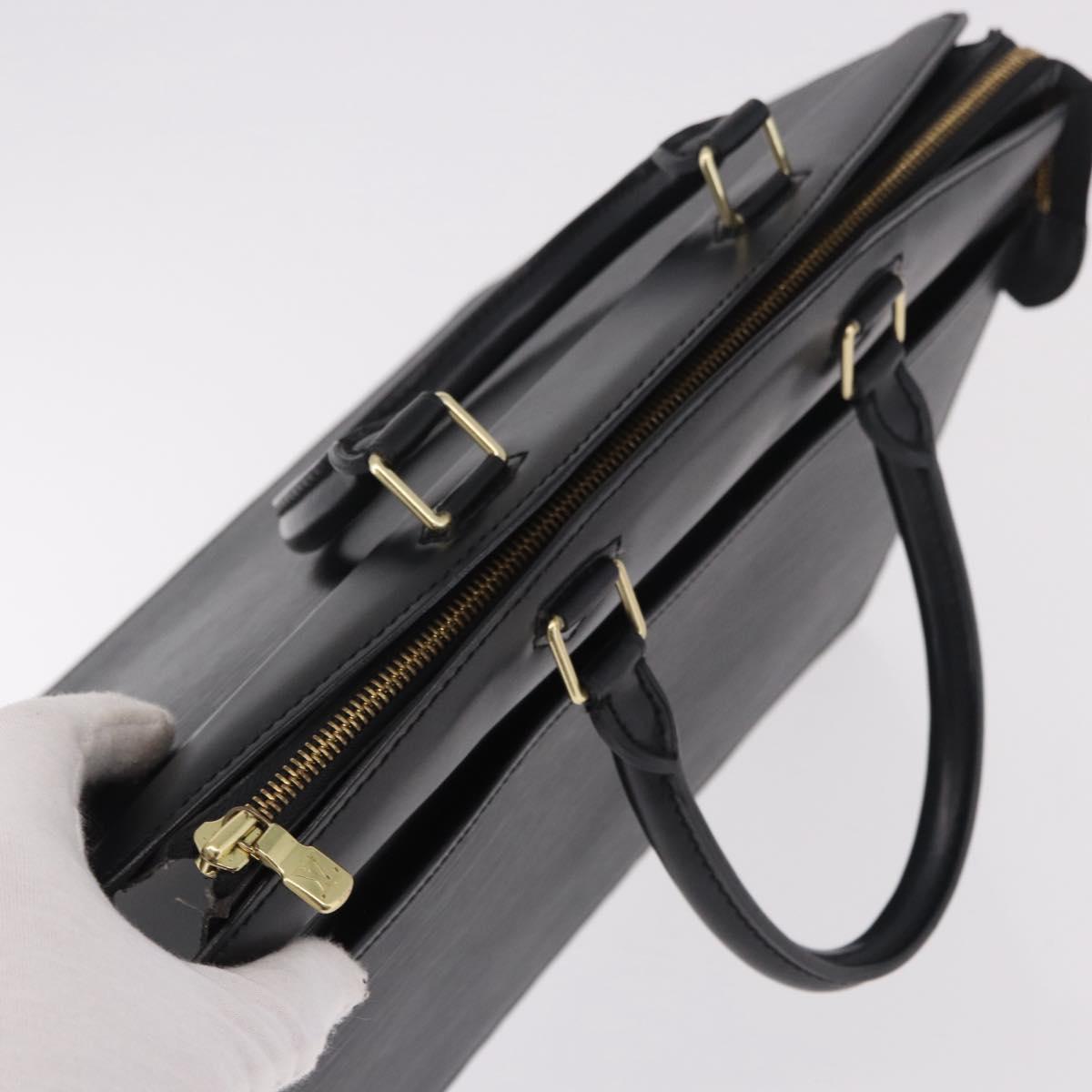 LOUIS VUITTON Epi Riviera Hand Bag Black M48182 LV Auth ep14869