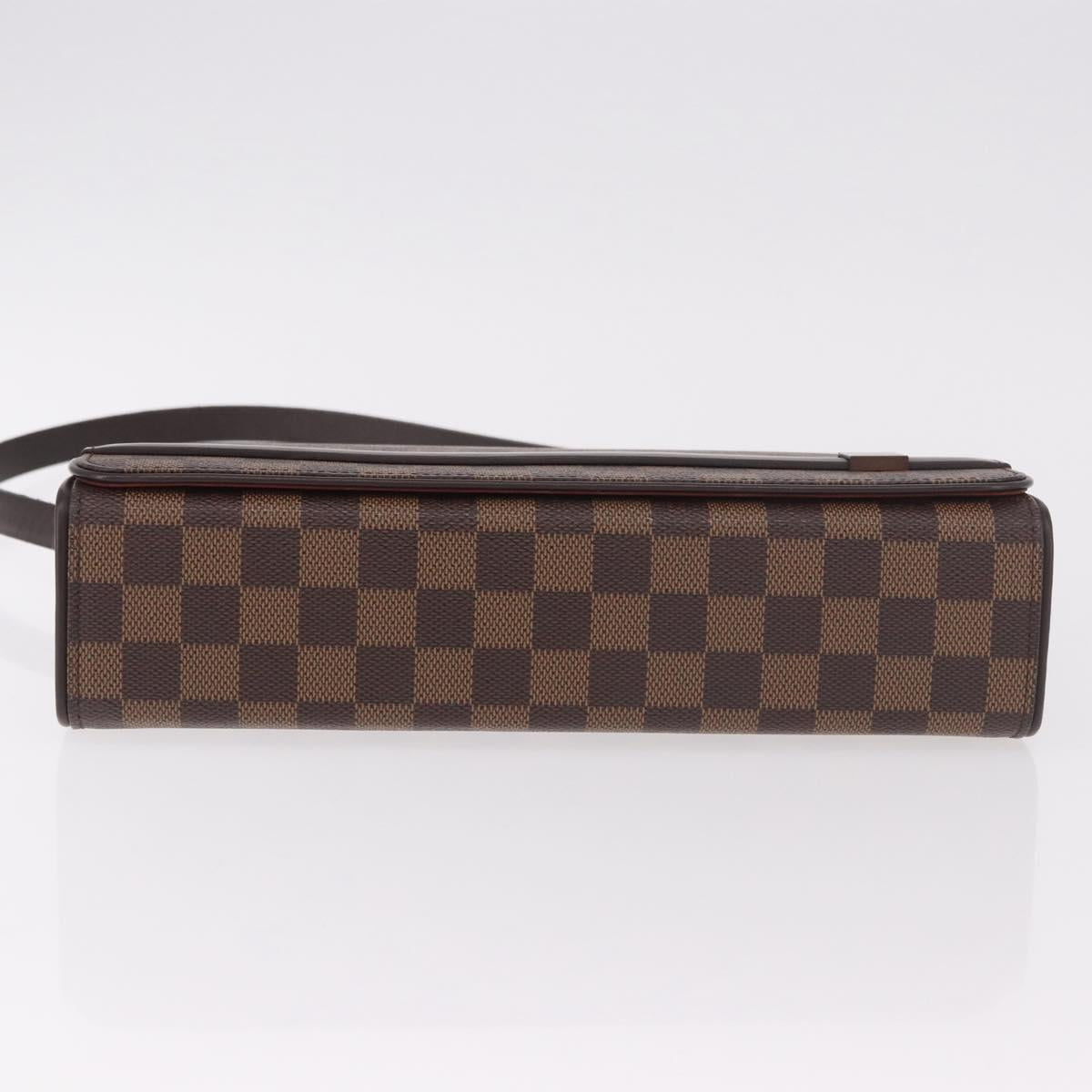 LOUIS VUITTON Damier Ebene Tribeca Ron Shoulder Bag N51160 LV Auth ep14870V