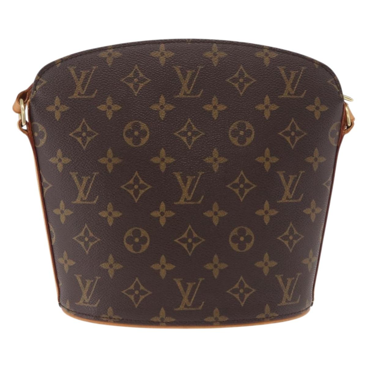 LOUIS VUITTON Monogram Drouot Shoulder Shoulder Bag M51290 LV Auth ep14873A