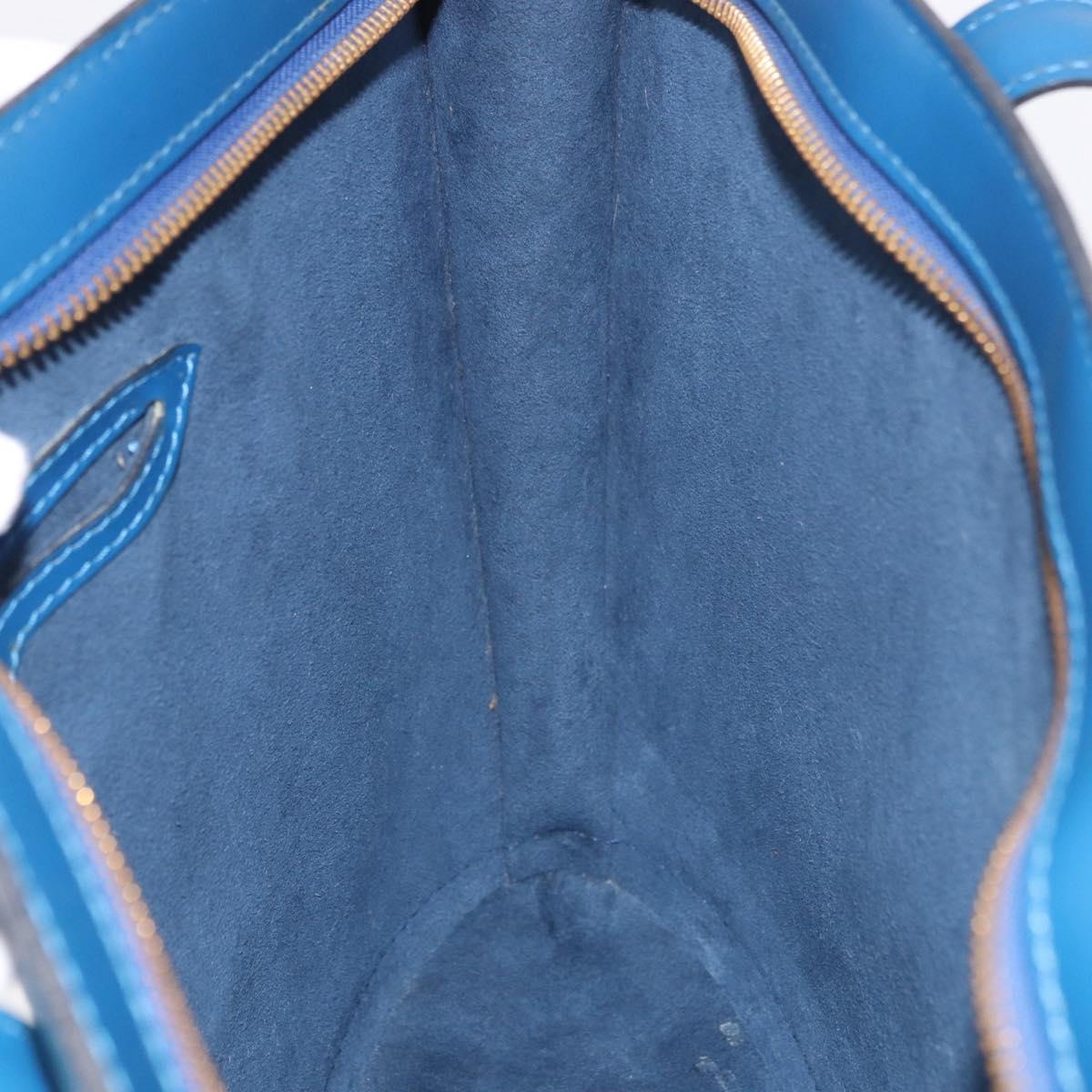 LOUIS VUITTON Epi Saint Jacques Shoulder Bag Blue M52275 LV Auth ep14878