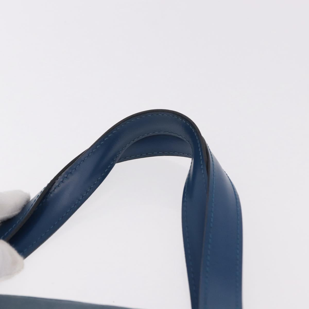 LOUIS VUITTON Epi Saint Jacques Shoulder Bag Blue M52275 LV Auth ep14878