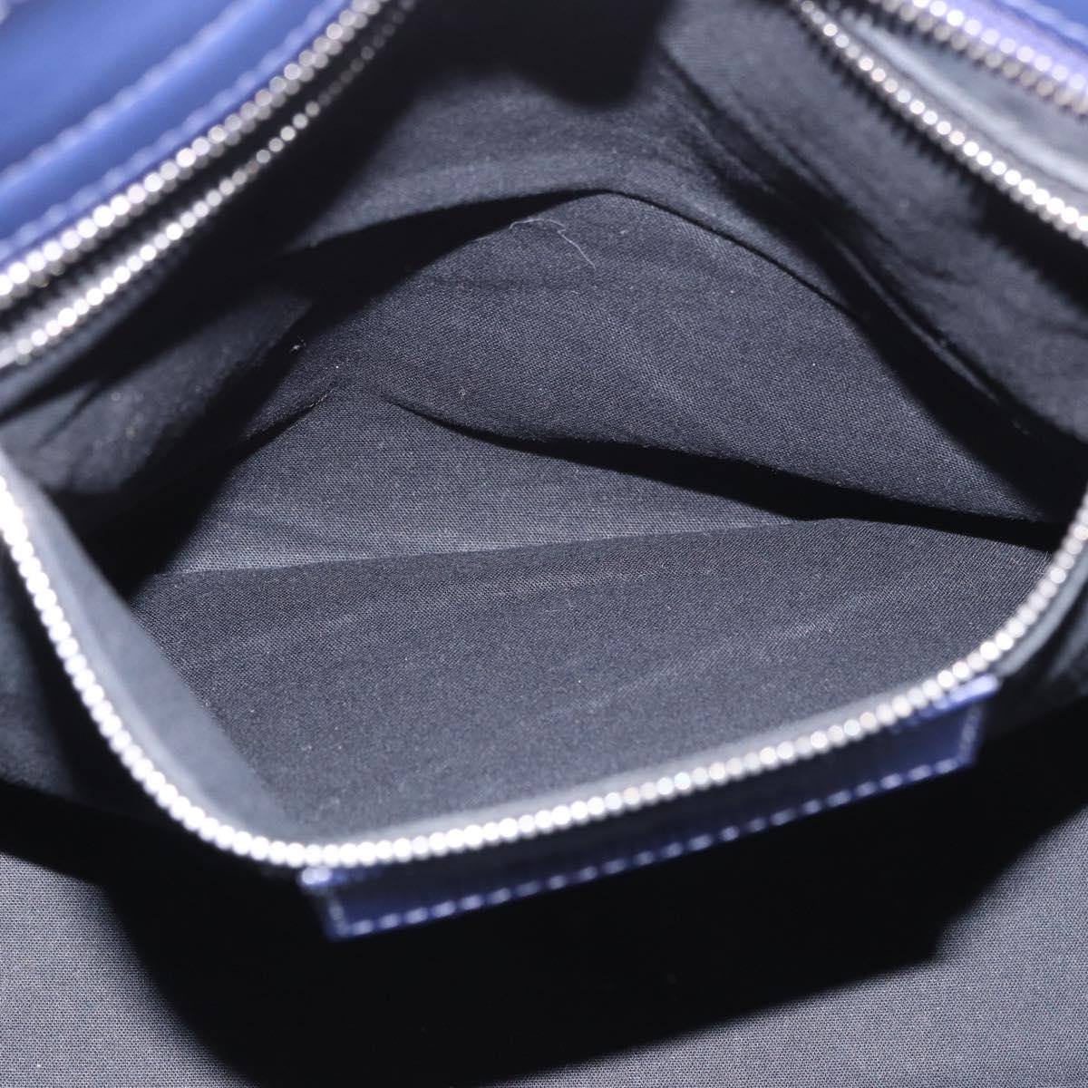 BALENCIAGA The Giant City Bag Leather Outlet 2way Navy 281770 Auth ep14879SAM