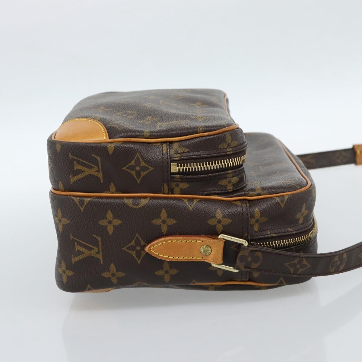 LOUIS VUITTON Monogram Nile Shoulder Bag M45244 LV Auth ep14881V