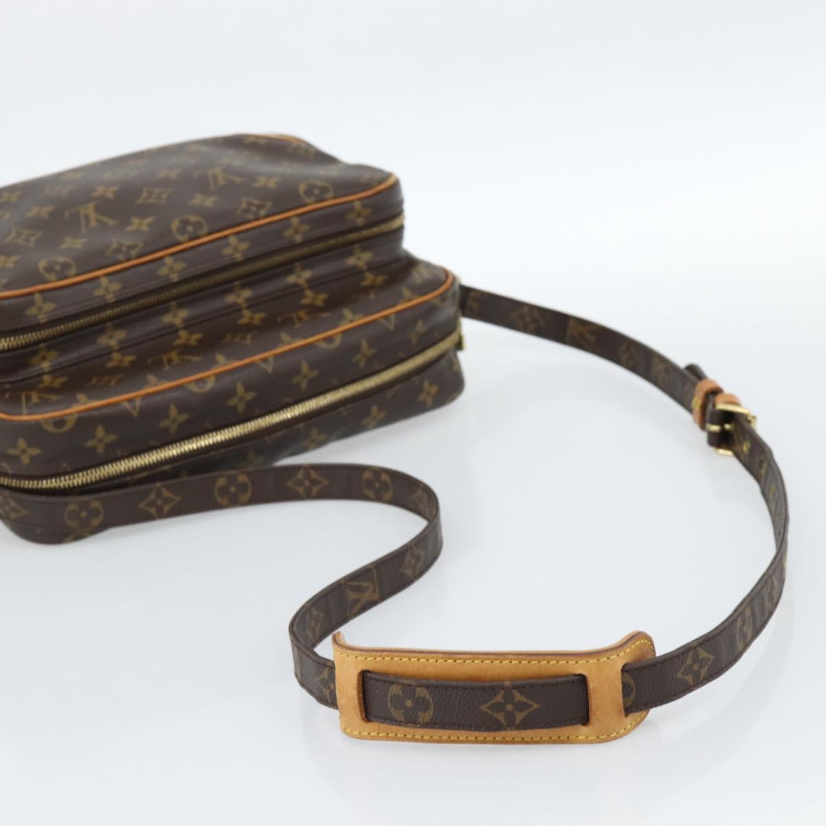 LOUIS VUITTON Monogram Nile Shoulder Bag M45244 LV Auth ep14881V