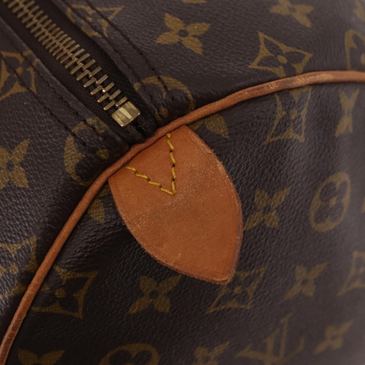 LOUIS VUITTON Monogram Keepall 55 Boston Bag M41424 LV Auth ep14882