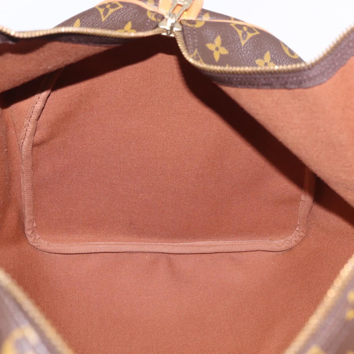 LOUIS VUITTON Monogram Keepall 55 Boston Bag M41424 LV Auth ep14882