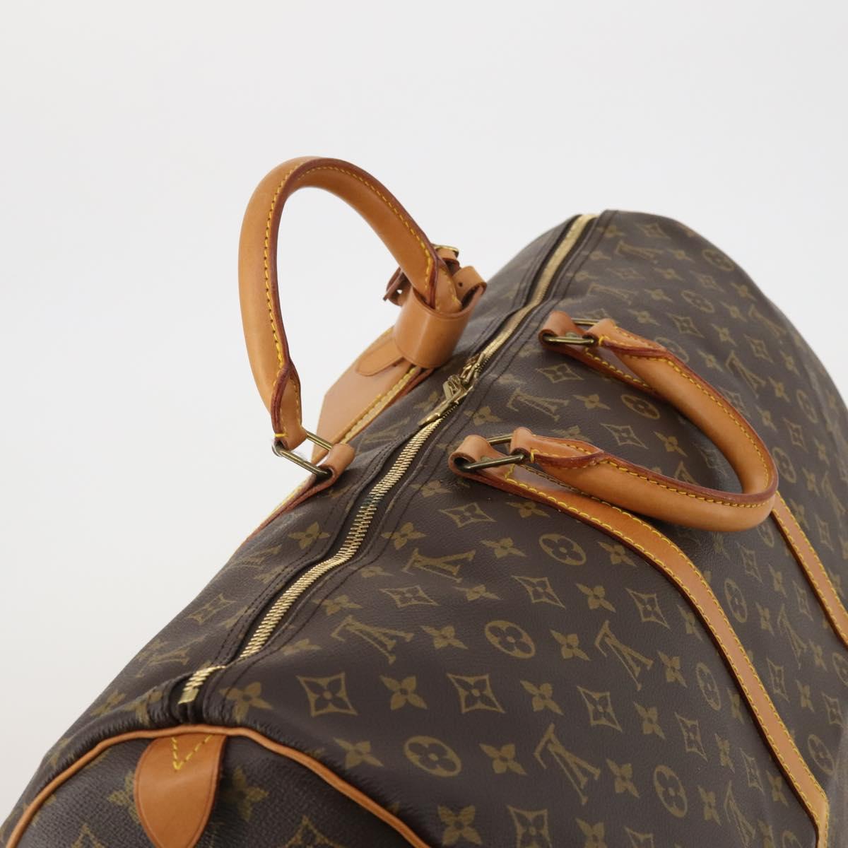 LOUIS VUITTON Monogram Keepall 60 Boston Bag M41422 LV Auth ep14883V