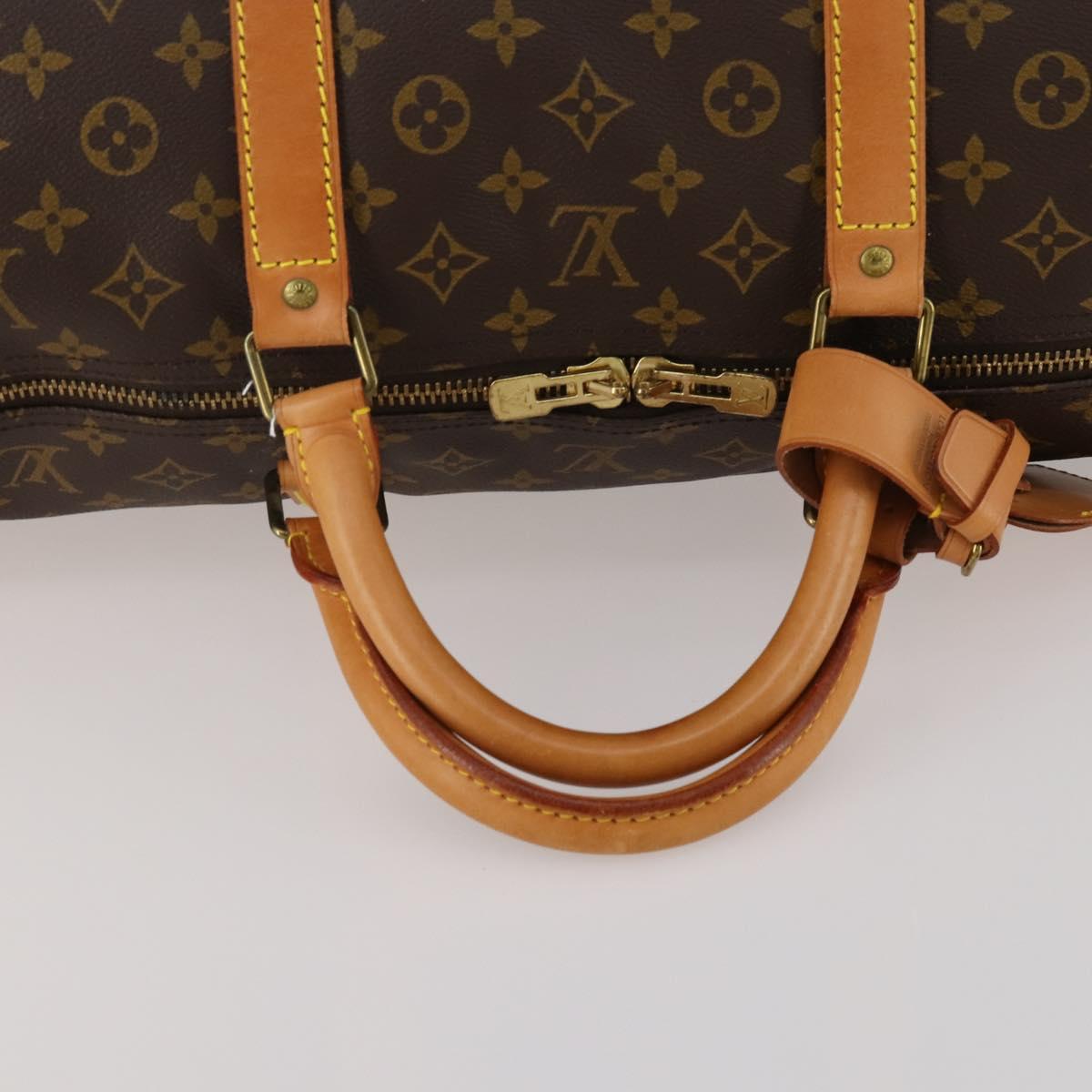 LOUIS VUITTON Monogram Keepall 60 Boston Bag M41422 LV Auth ep14883V