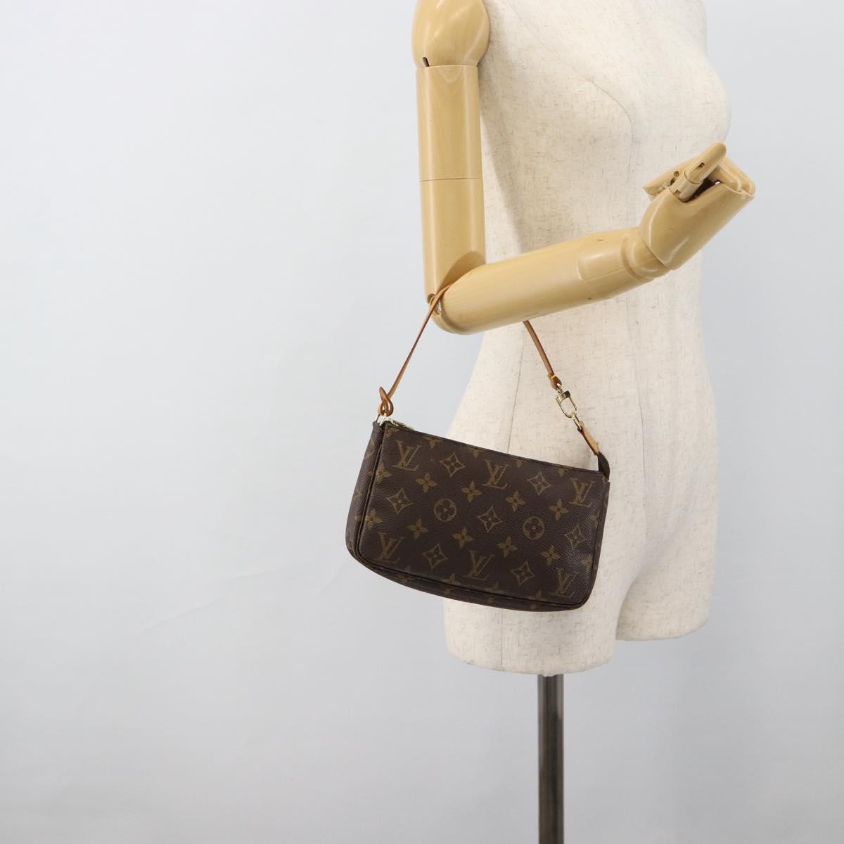 LOUIS VUITTON Monogram Pochette Accessoires Accessory Pouch M51980 Auth ep14888A