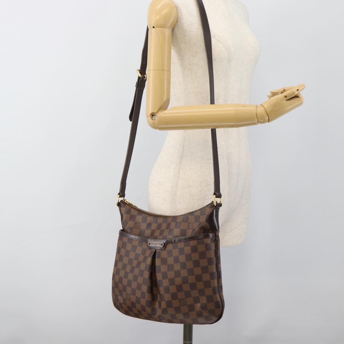 LOUIS VUITTON Damier Ebene Bloomsbury PM Shoulder Bag N42251 LV Auth ep14889V