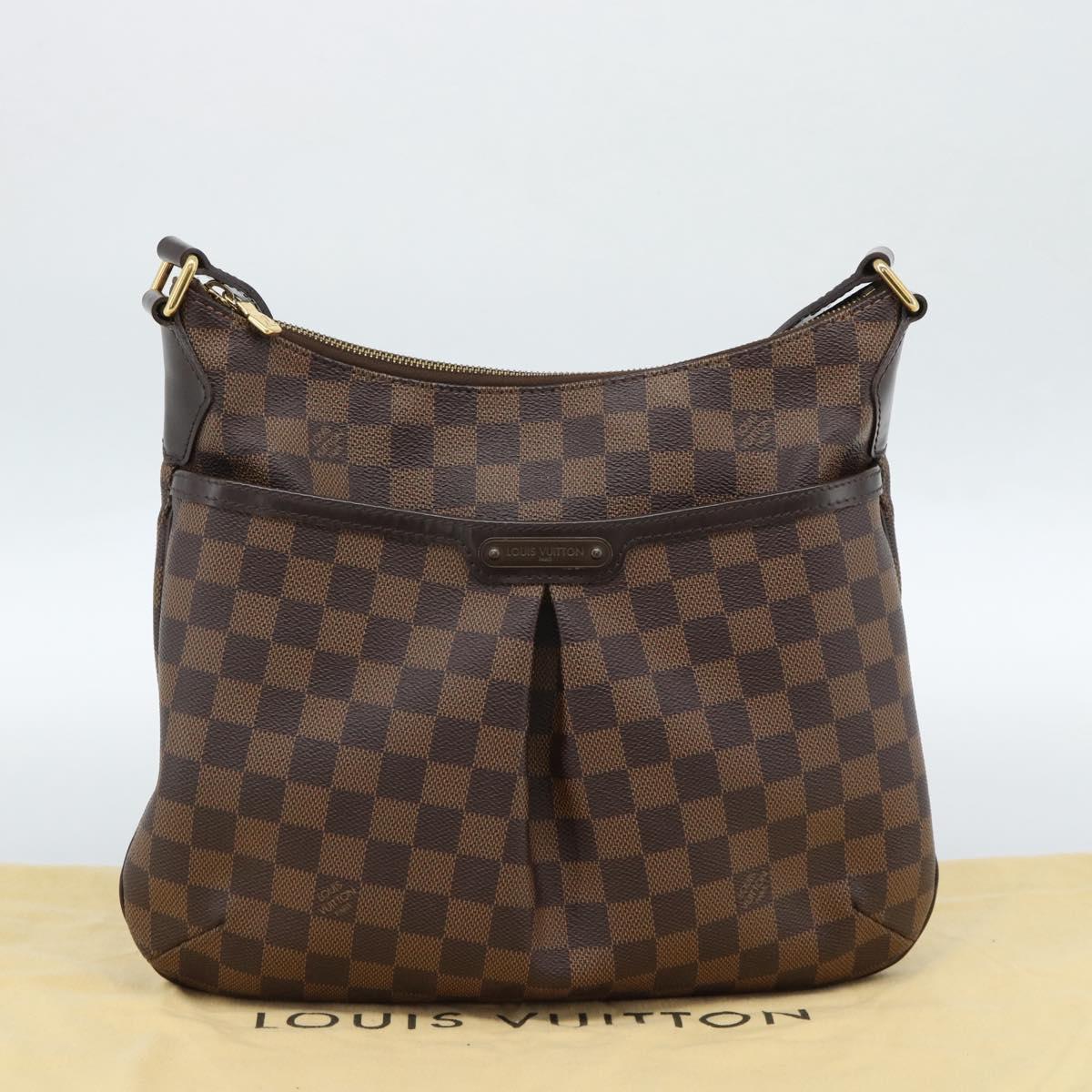 LOUIS VUITTON Damier Ebene Bloomsbury PM Shoulder Bag N42251 LV Auth ep14889V