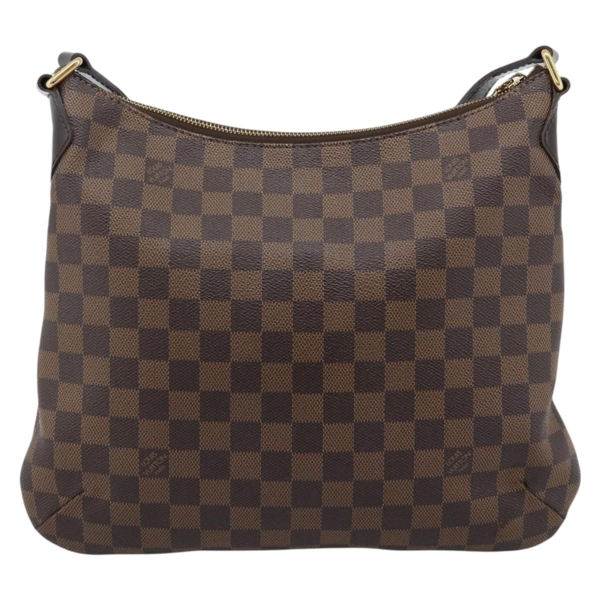 LOUIS VUITTON Damier Ebene Bloomsbury PM Shoulder Bag N42251 LV Auth ep14889V