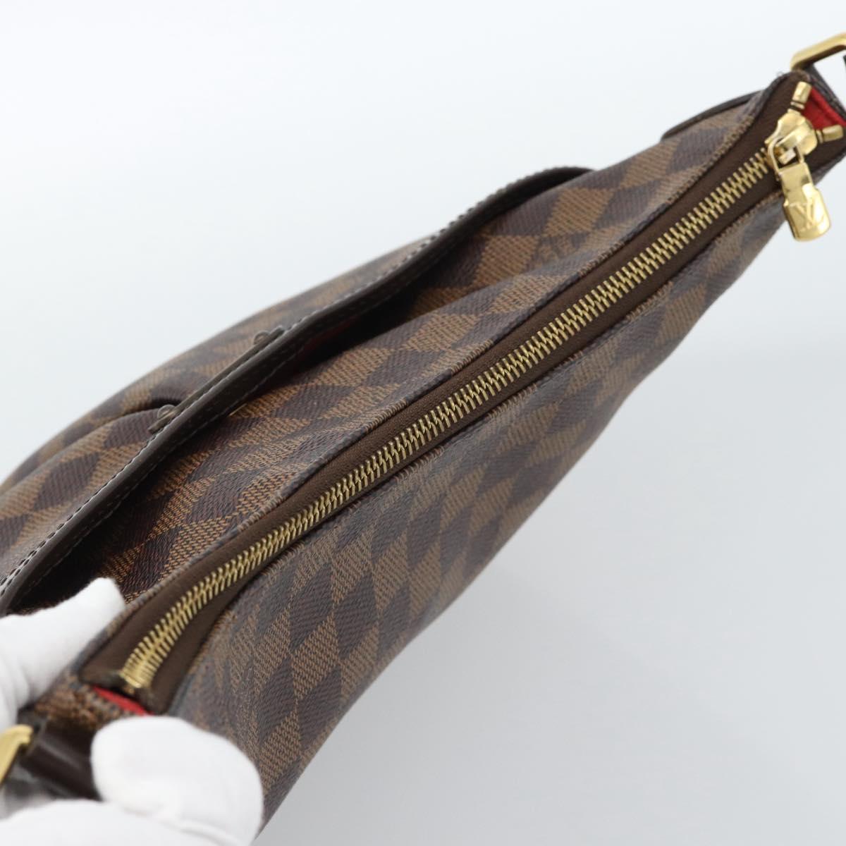 LOUIS VUITTON Damier Ebene Bloomsbury PM Shoulder Bag N42251 LV Auth ep14889V