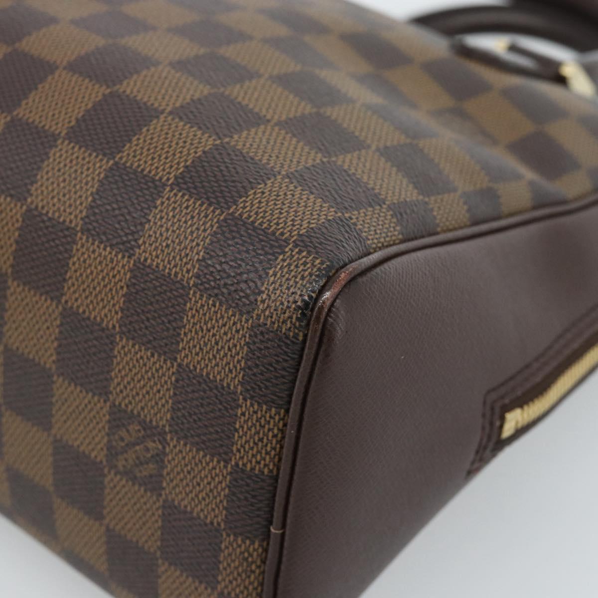 LOUIS VUITTON Damier Ebene Brera Hand Bag N51150 LV Auth ep14893A