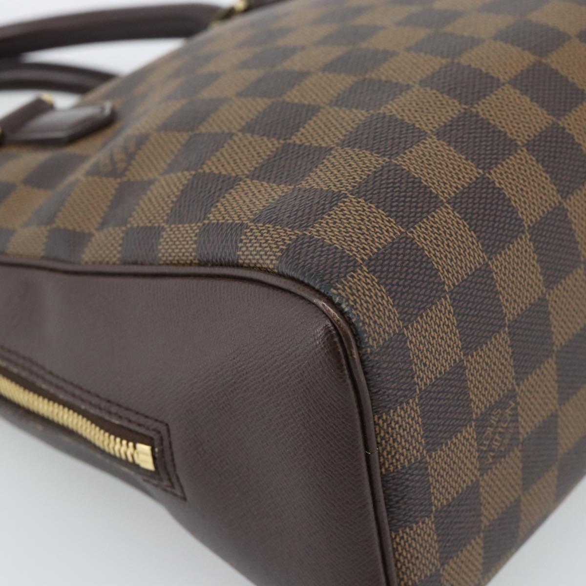LOUIS VUITTON Damier Ebene Brera Hand Bag N51150 LV Auth ep14893A
