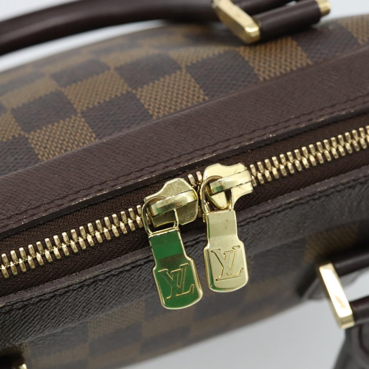 LOUIS VUITTON Damier Ebene Brera Hand Bag N51150 LV Auth ep14893A
