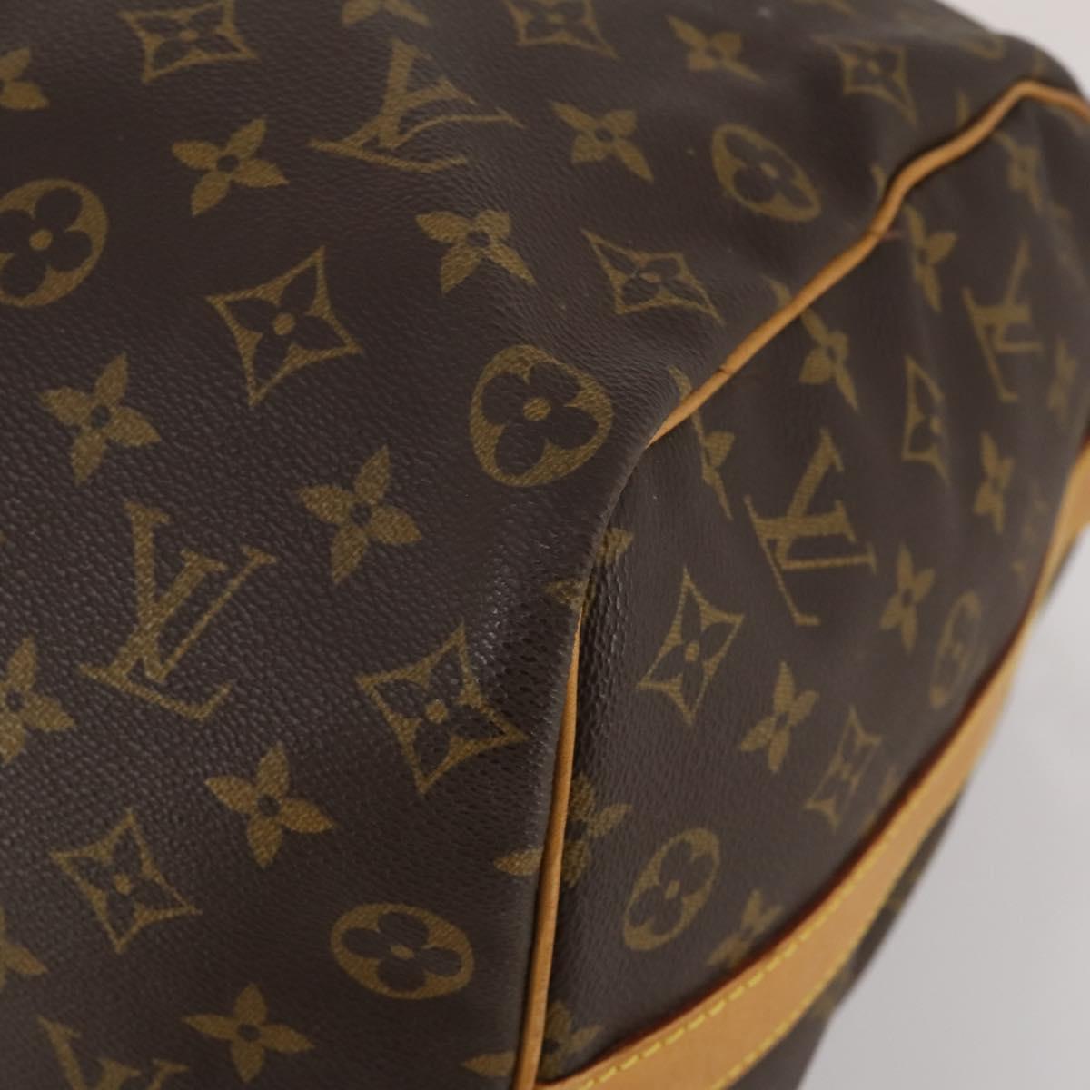 LOUIS VUITTON Monogram Keepall Bandouliere 50 Boston Bag M41416 LV Auth ep14896A