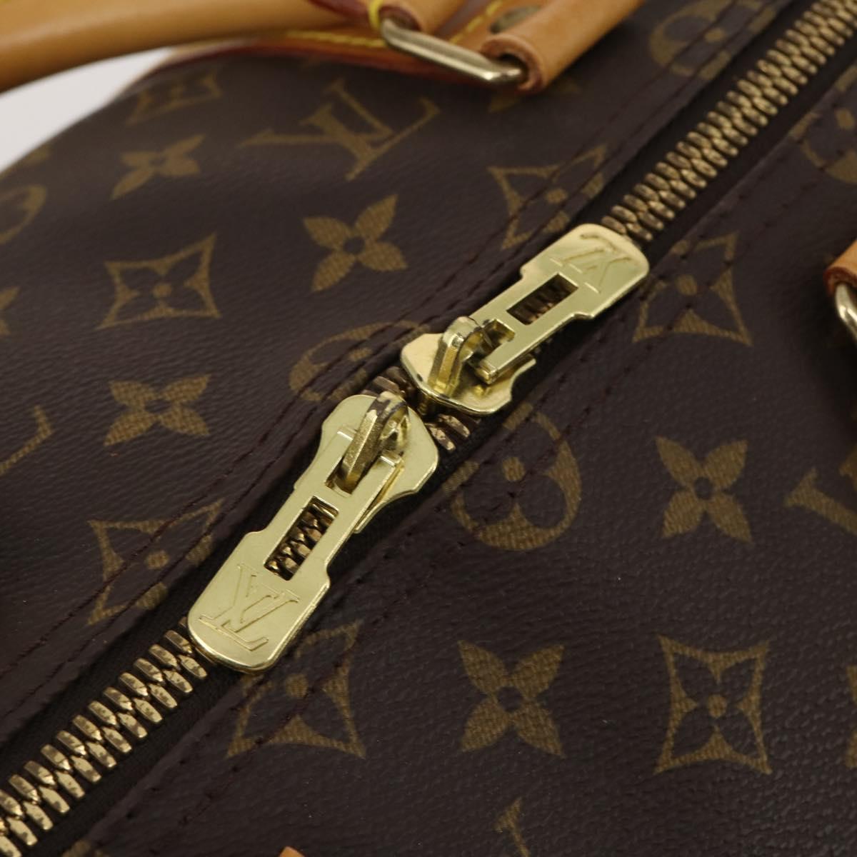 LOUIS VUITTON Monogram Keepall Bandouliere 50 Boston Bag M41416 LV Auth ep14896A