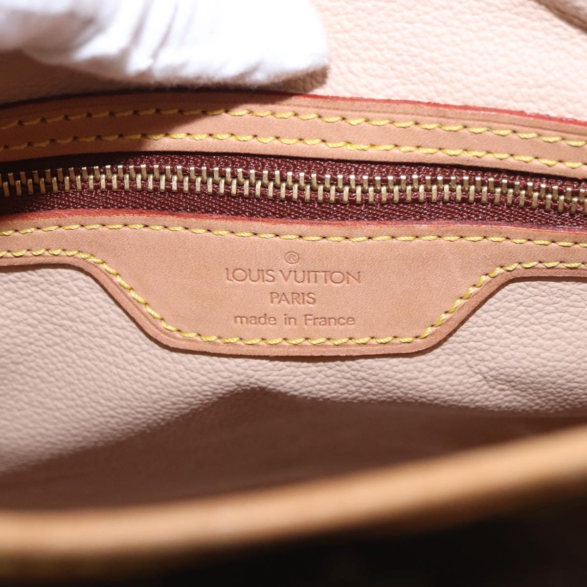 LOUIS VUITTON Monogram Bucket PM Shoulder Bag M42238 LV Auth ep14899V