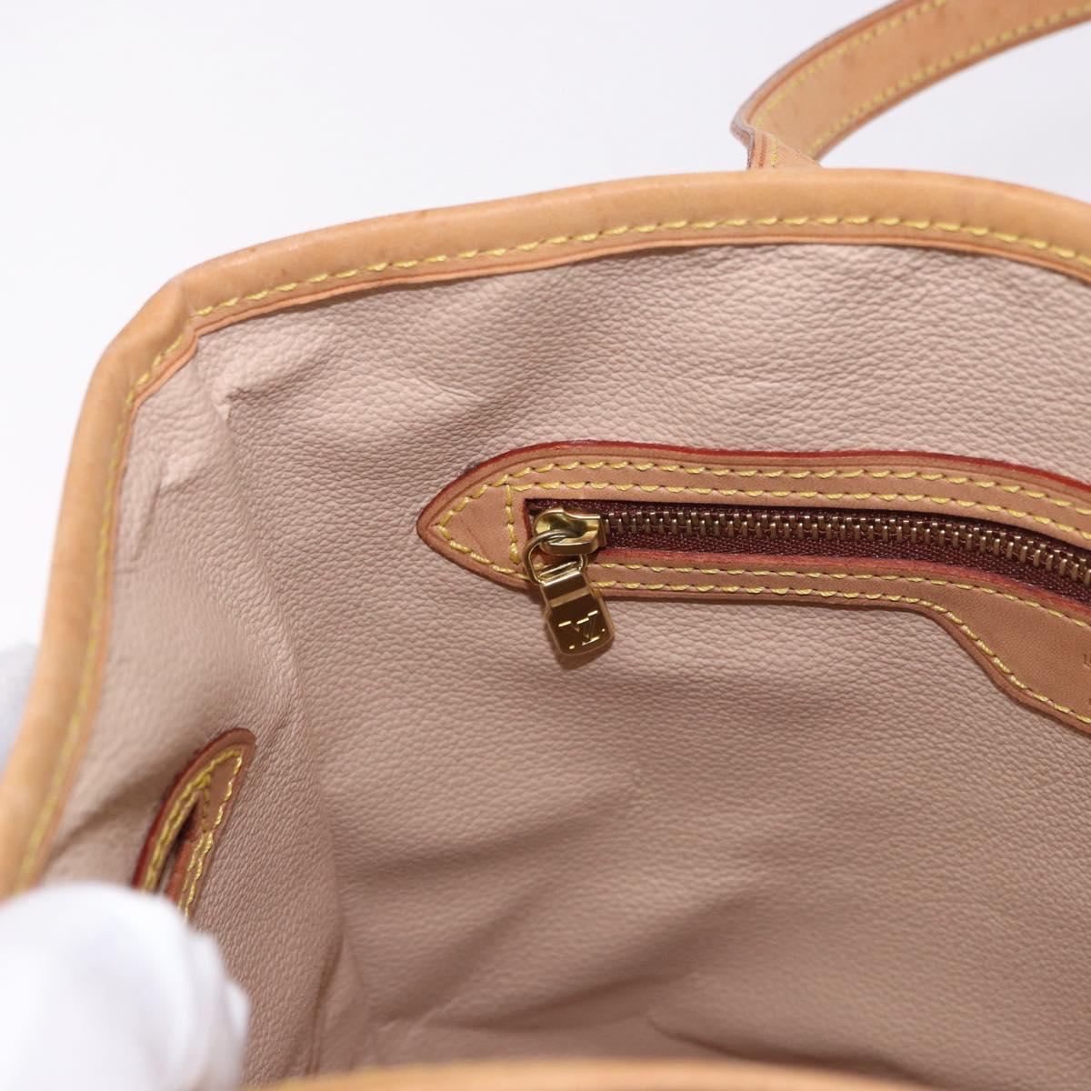 LOUIS VUITTON Monogram Bucket PM Shoulder Bag M42238 LV Auth ep14899V