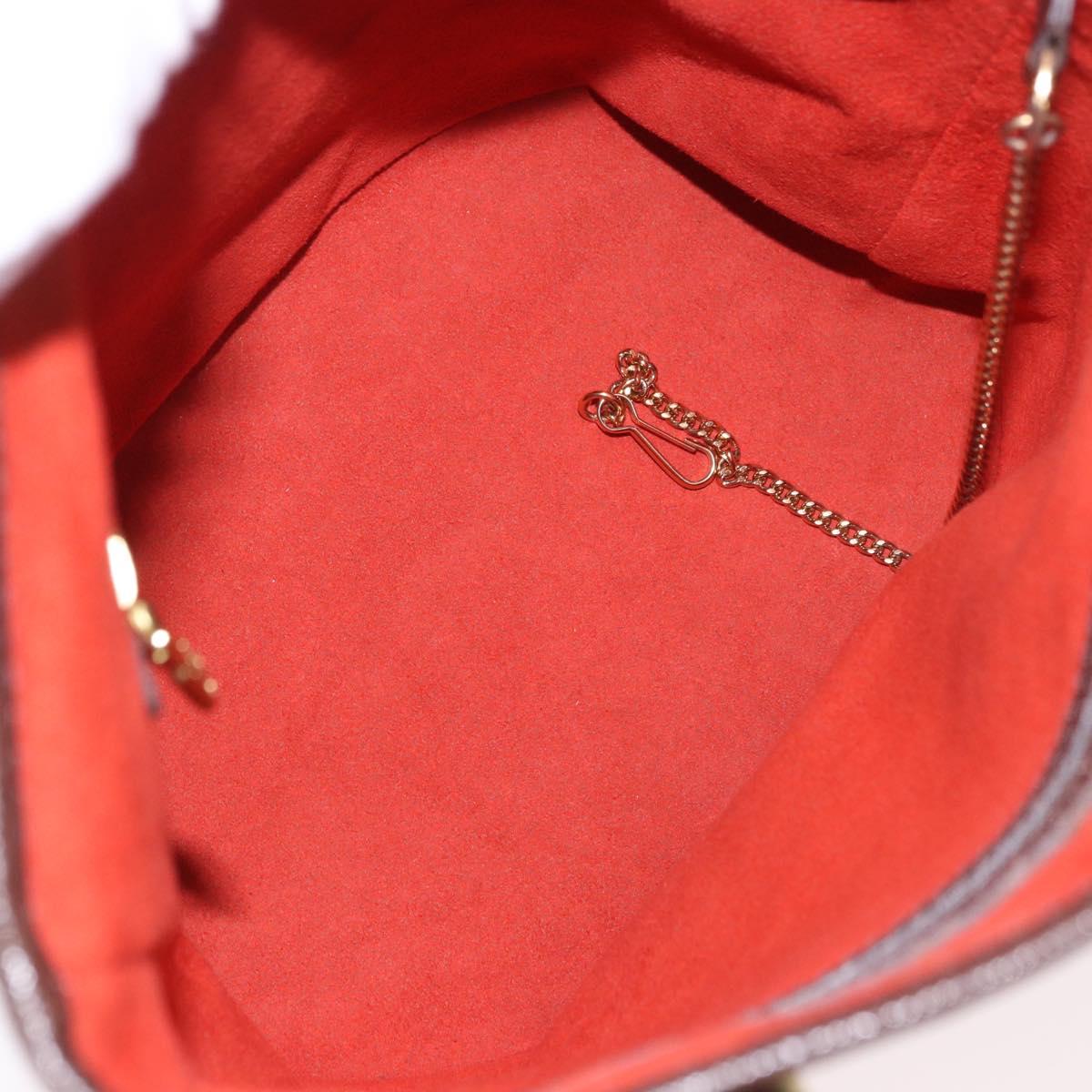 LOUIS VUITTON Damier Ebene Marais Shoulder Bag N42240 LV Auth ep14901V