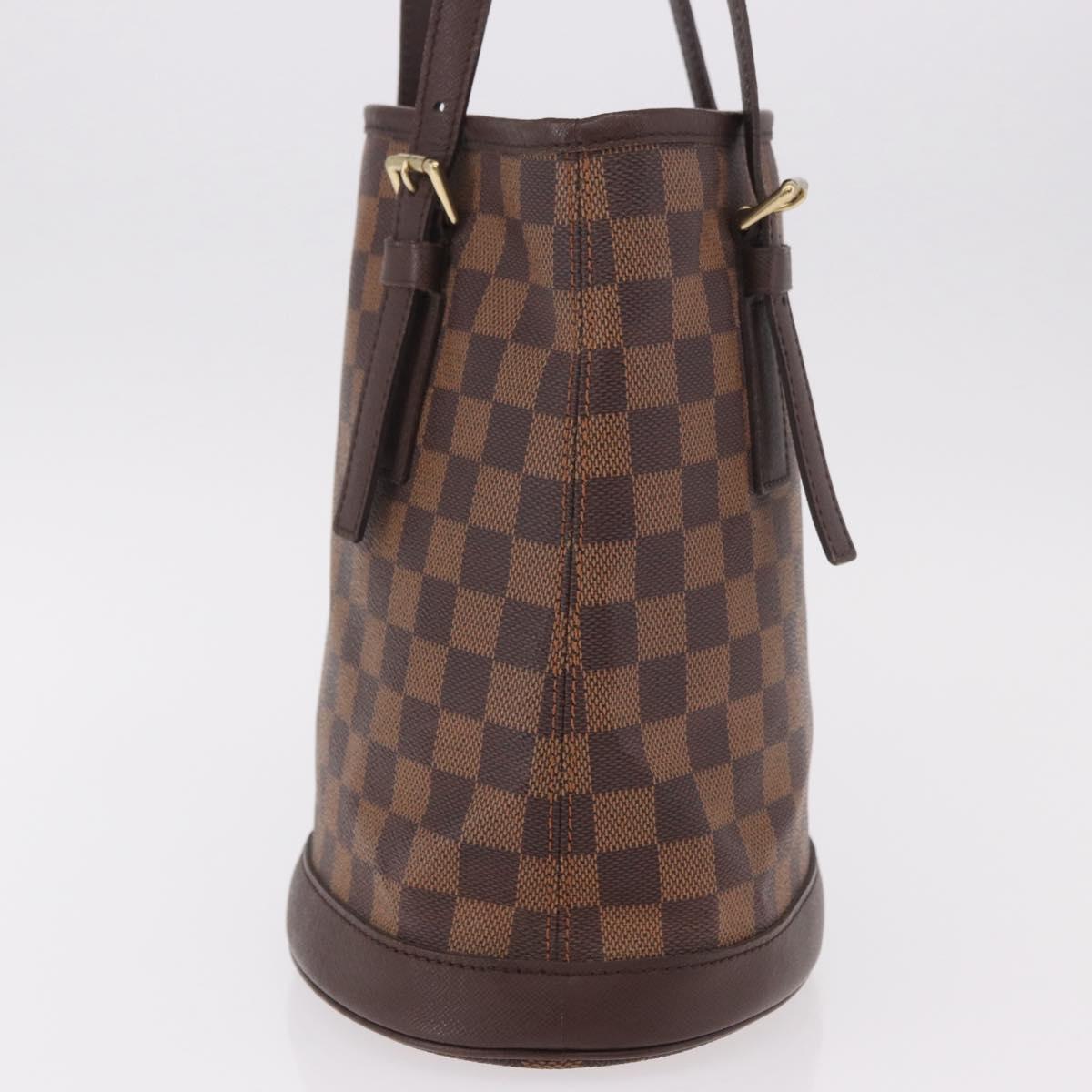 LOUIS VUITTON Damier Ebene Marais Shoulder Bag N42240 LV Auth ep14901V