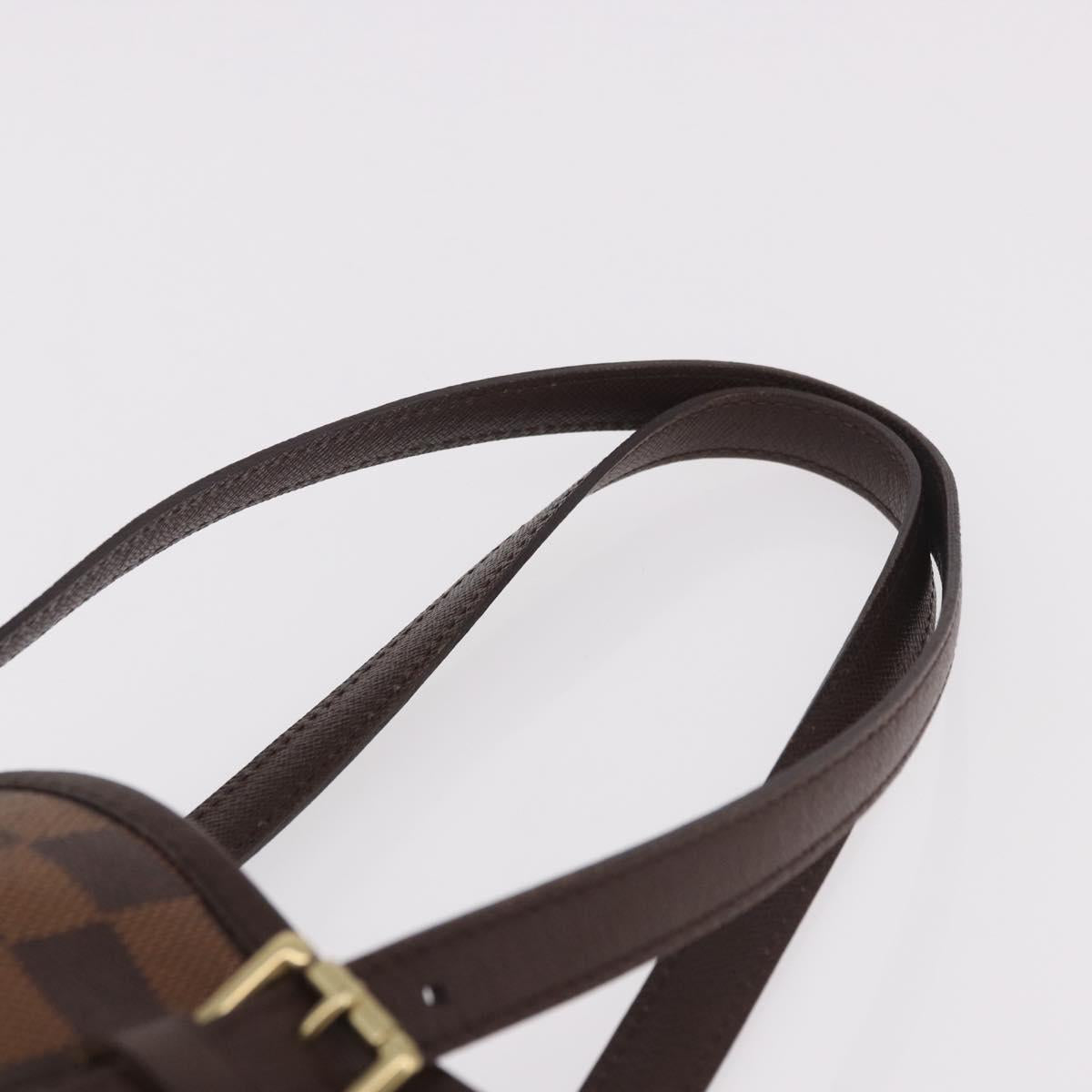 LOUIS VUITTON Damier Ebene Marais Shoulder Bag N42240 LV Auth ep14901V
