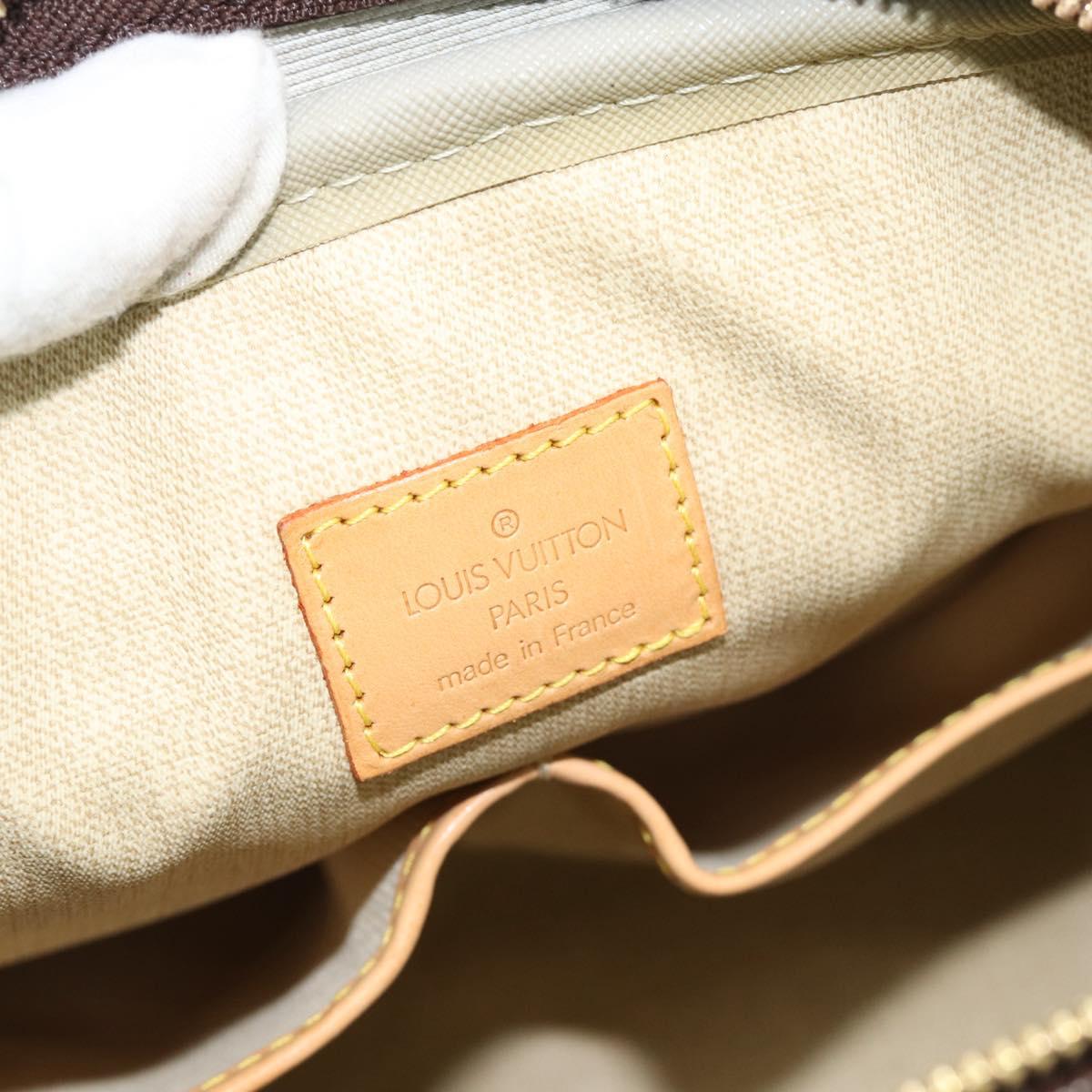 LOUIS VUITTON Monogram Trouville Hand Bag M42228 LV Auth ep14907V