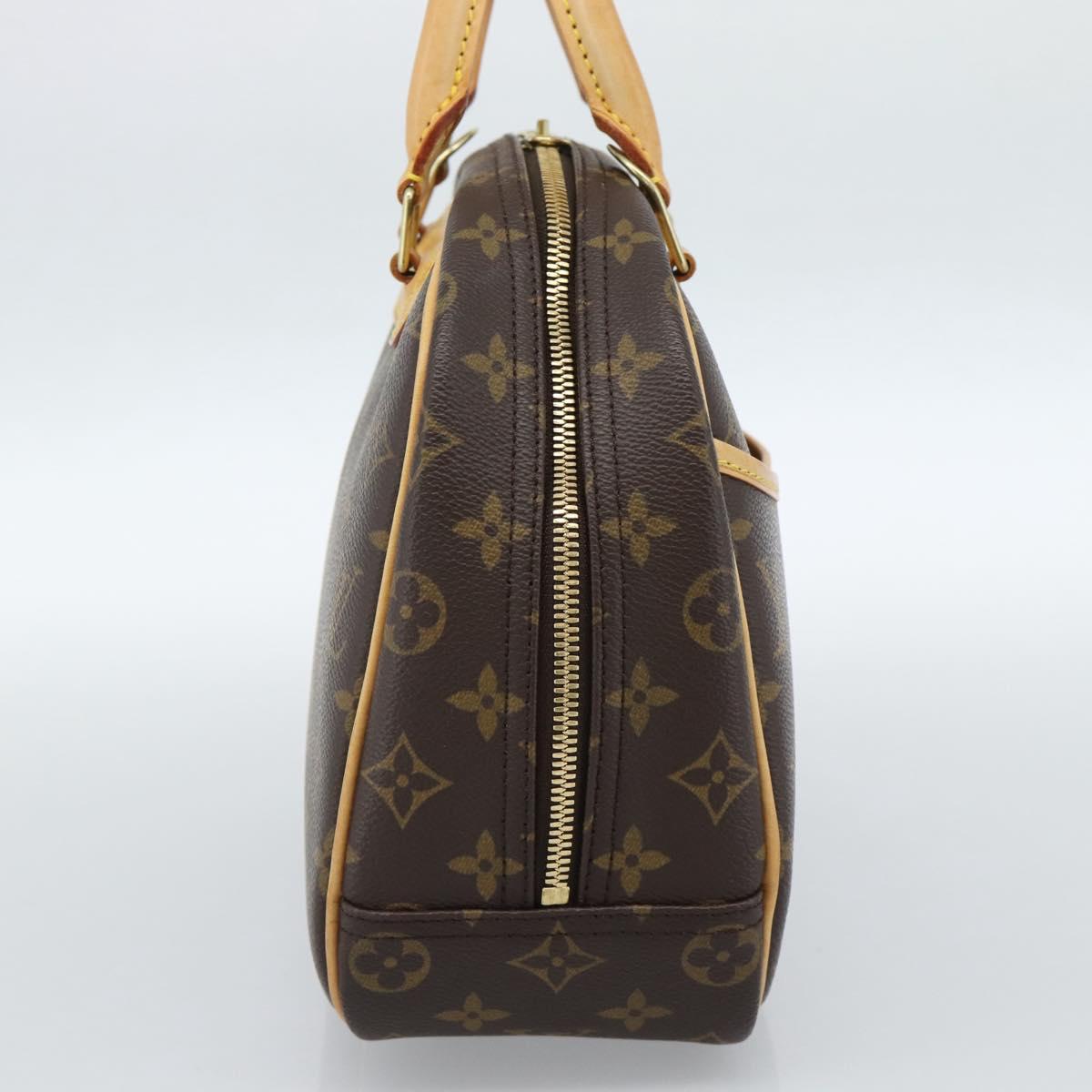 LOUIS VUITTON Monogram Trouville Hand Bag M42228 LV Auth ep14907V