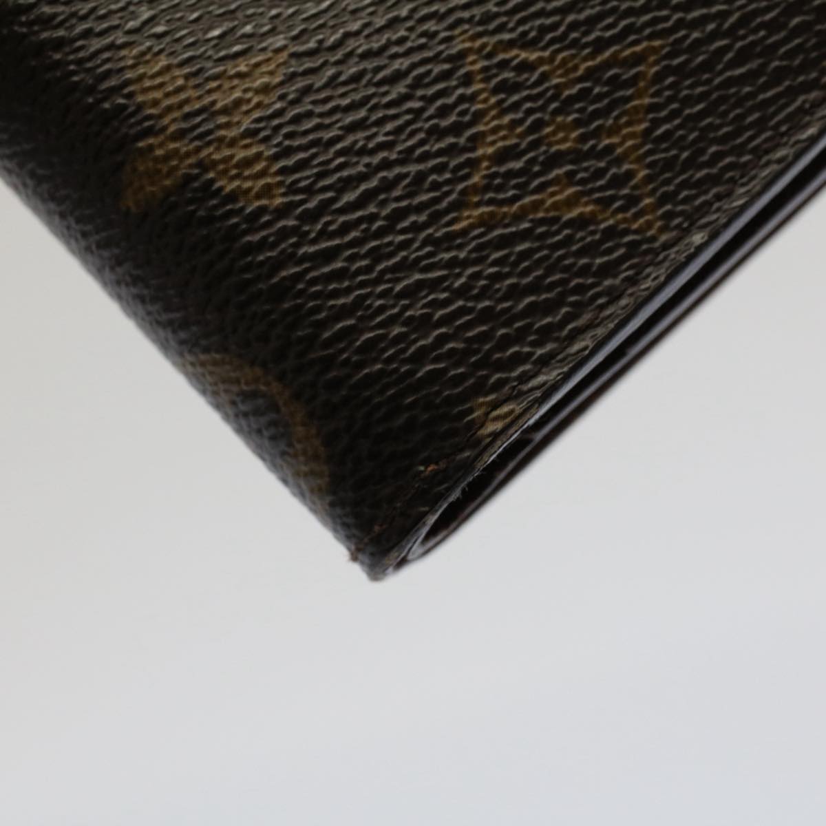 LOUIS VUITTON Monogram Compact Zip Wallet M61667 LV Auth ep1491