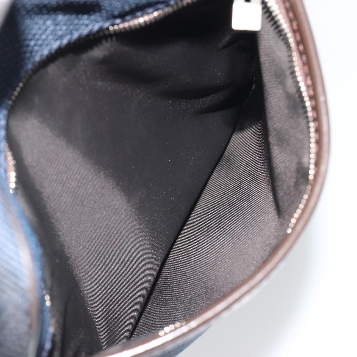 LOUIS VUITTON Damier Geant Citadan NM Shoulder Bag Navy N41437 LV Auth ep14919V